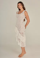 Vestido Renda Gaspar Off White PG
