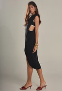 Túnica Tropical Preto PG