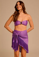 Mini Saia Com Franja Místico