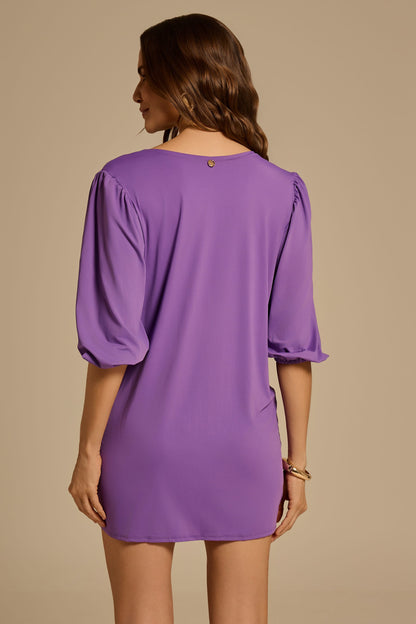 Kafta Curta Com Nó Malha Místico