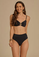 Top Karina Folha Mb Preto