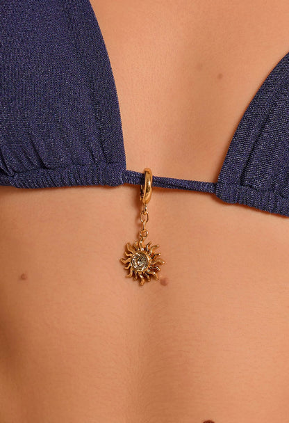 Pingente Solar Dourado