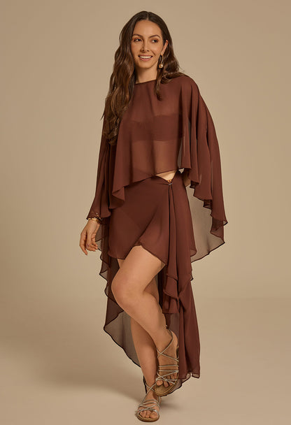 Blusa Eleonora Mg Trama de Verão