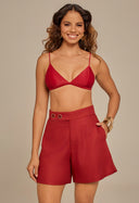 Short Brena Cereja