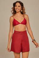 Short Brena Cereja