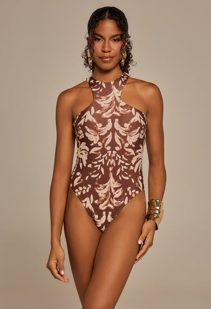 Body Nat Raízes Marrom