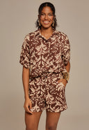 Camisão Norma Raízes Marrom
