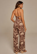 Calça Malu Raízes Marrom