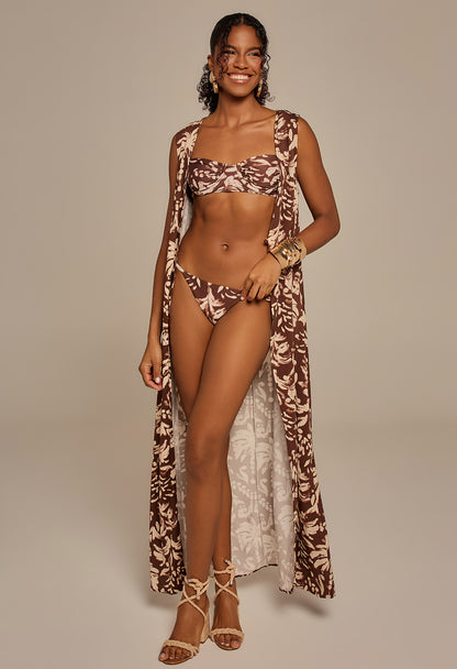 Saída Jes Raízes Marrom