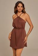 Vestido Jessica Com Cinto Cacau