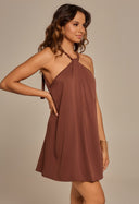 Vestido Jessica Com Cinto Cacau