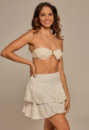 Saia Duda Com Guipir Mlv Off White