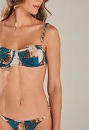 Top Evelin Com Mini Argola Tempo