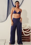 Calça Pantalona Mylene Alto Mar