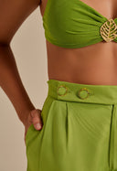 Calça Pantalona Brena Ponta Verde