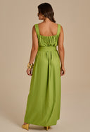 Vestido Carolina Ponta Verde