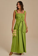 Vestido Carolina Ponta Verde