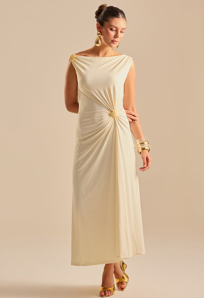 Vestido Caraiva Areia