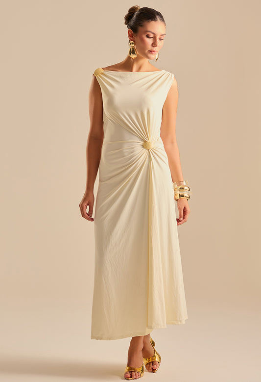 Vestido Caraiva Areia