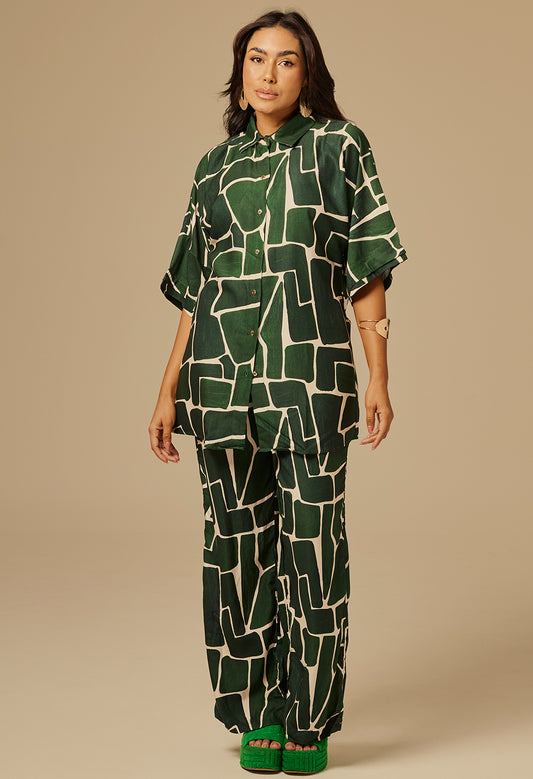 Camisão Lúcia Mosaico
