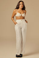 Calça Pantalona Thabata MD Off White