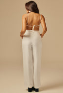 Calça Pantalona Thabata MD Off White