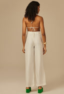 Calça Pantalona Búzios MD Off White