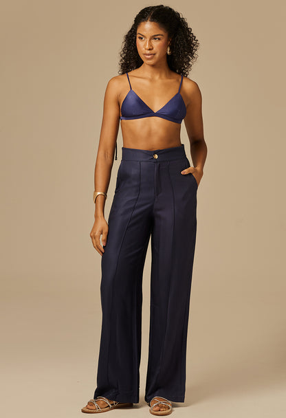 Calça Pantalona Thabata MD Marinho