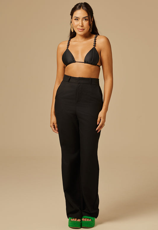 Calça Pantalona Santorini MN Preto