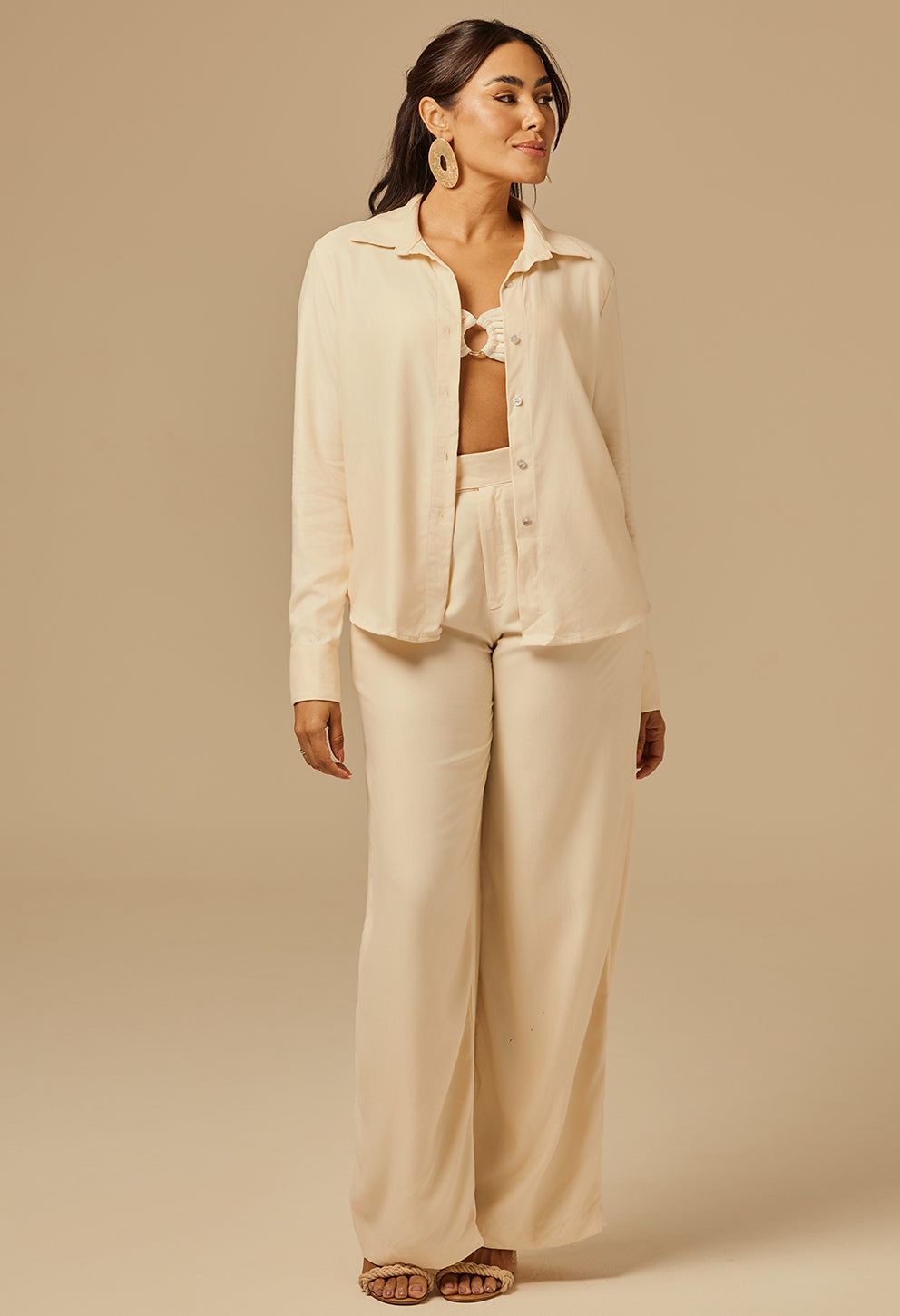 Camisa Gabriela Calcário