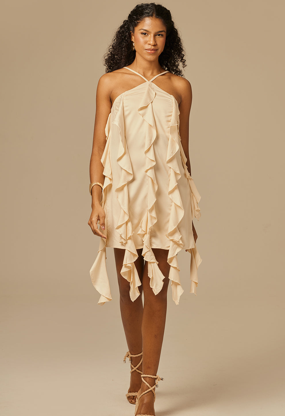 Vestido Lívia Calcário