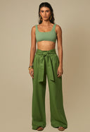Calça Pantalona Glória Pistache