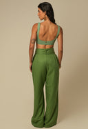 Calça Pantalona Glória Pistache