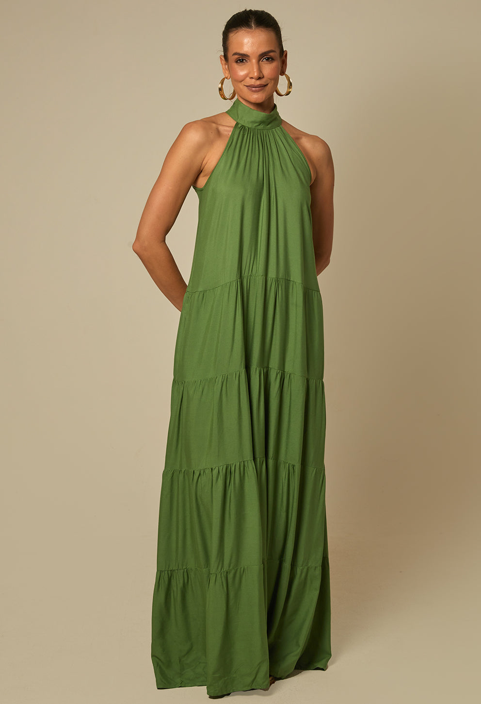 Vestido New Jasmin Pistache