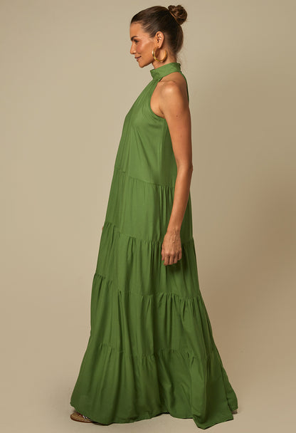 Vestido New Jasmin Pistache