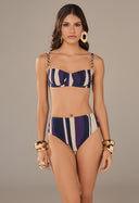 Top Evelin Com Mini Argola Tríade
