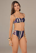 Top Evelin Com Mini Argola Tríade