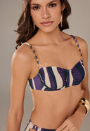 Top Evelin Com Mini Argola Tríade