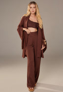 Kimono Isabel Com Franja Fzc Cacau