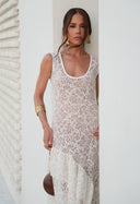 Vestido Renda Gaspar Off White PG