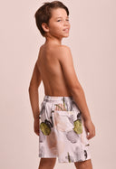 Bermuda Beach Elast Infantil Champanhe