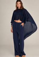 Calça Pantalona Santorini Db Marinho