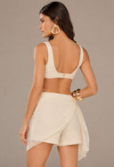 Short Amarração Mg Off White
